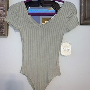 Altar’d State Marron Bodysuit